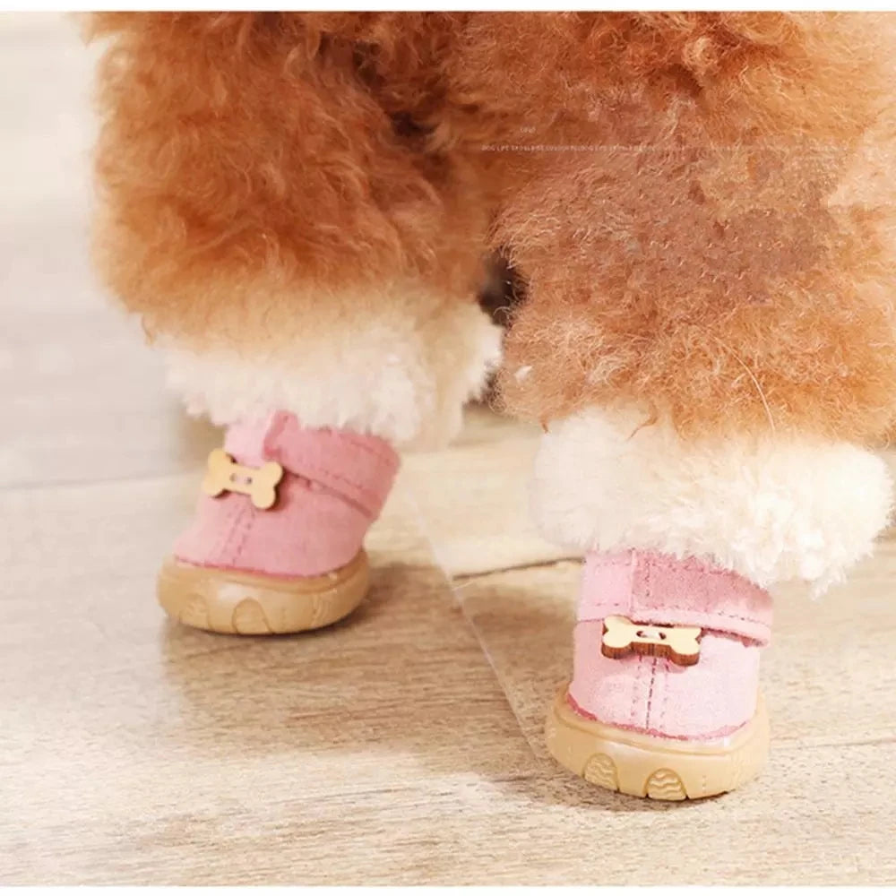 Pet Dog Shoes For Winter
