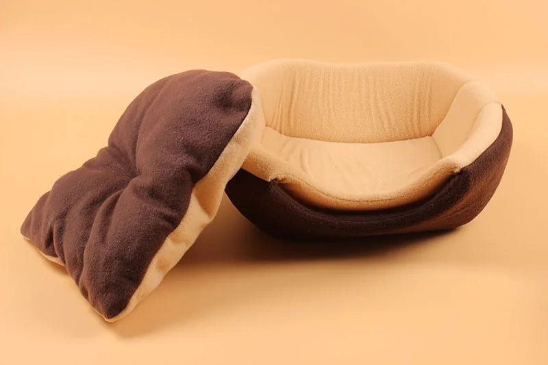 Foldable Soft Warm Animal Puppy Cave Sleeping Mat