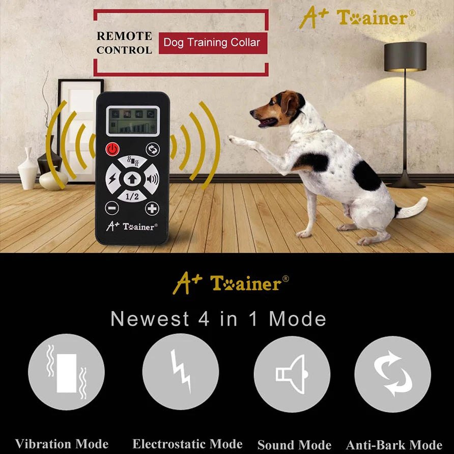 Electric Shock Sound Automatic Mode Anti-barking Collar for Pet Dog