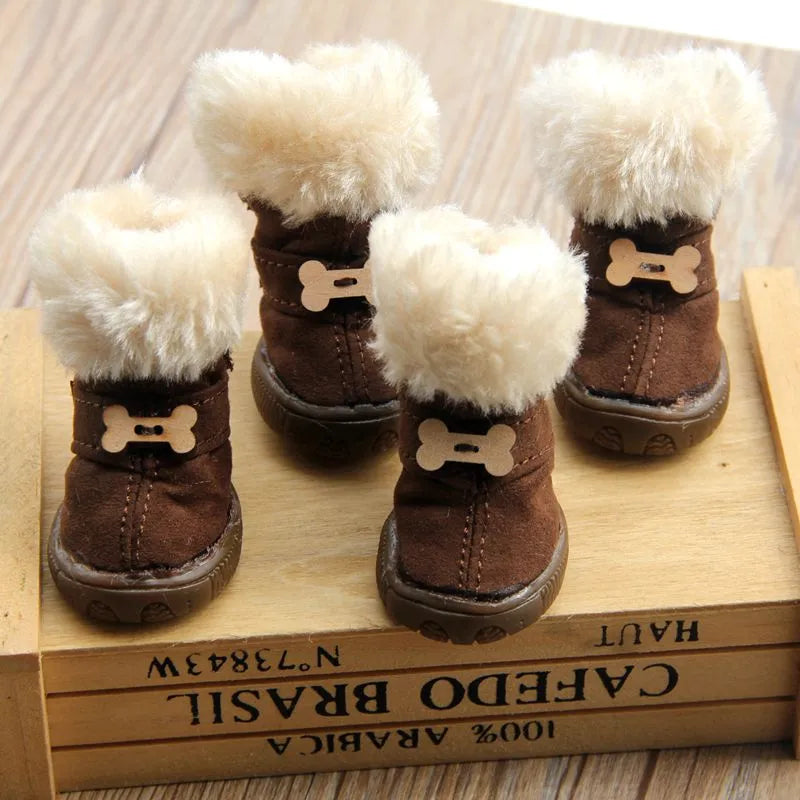 Pet Dog Shoes For Winter