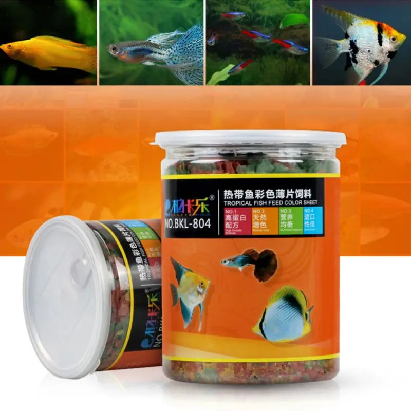 Tropical Fishes Goldfish Flake Pellet Feed