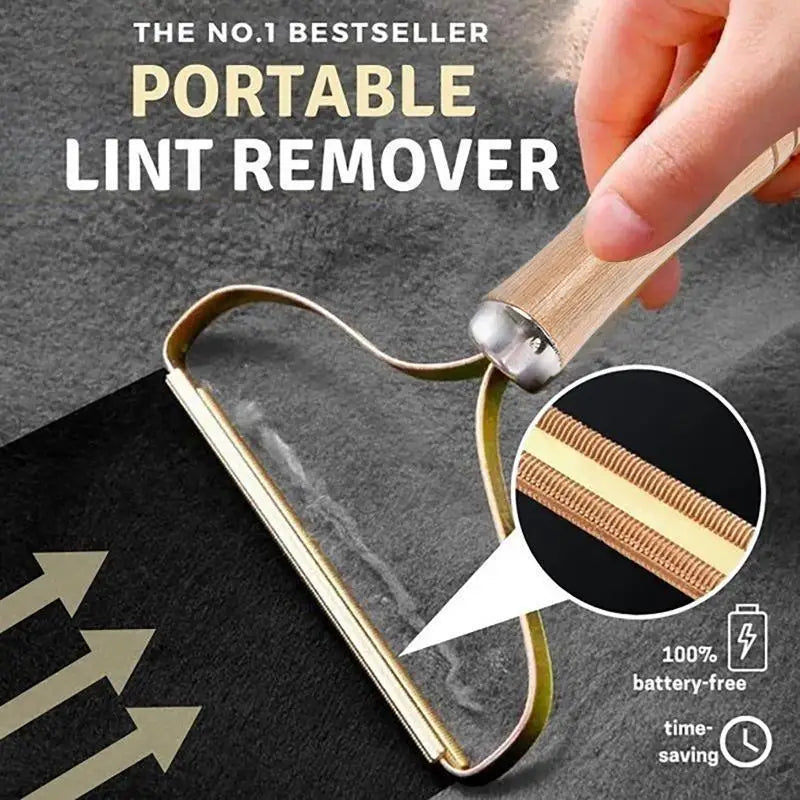2PCS Portable Pet Hair Remover Manual Lint Roller