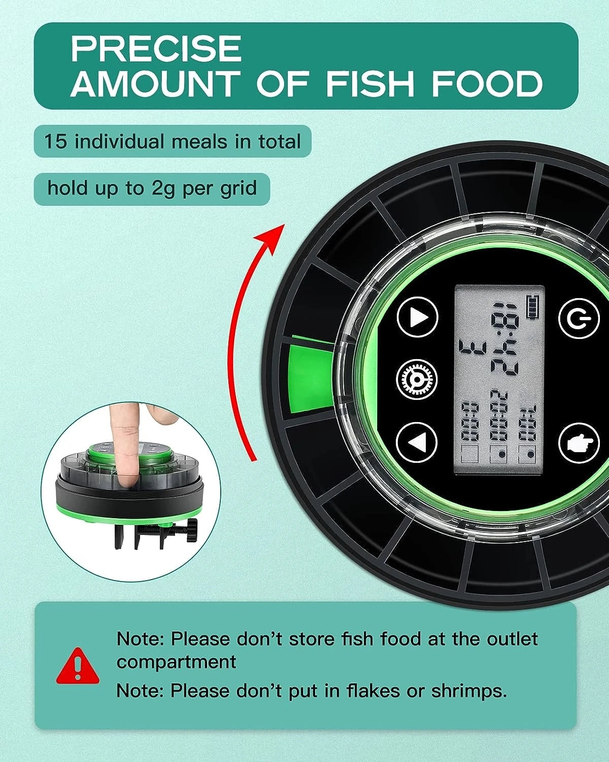Automatic Fish Feeder for Aquarium