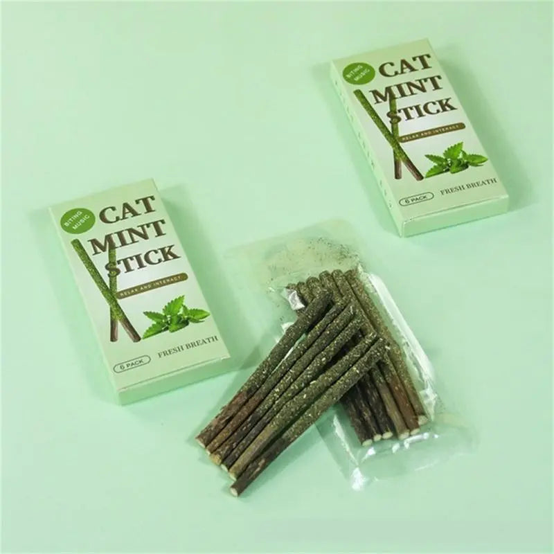 All Natural Catnip Sticks Wood Tengo Molar Sticks