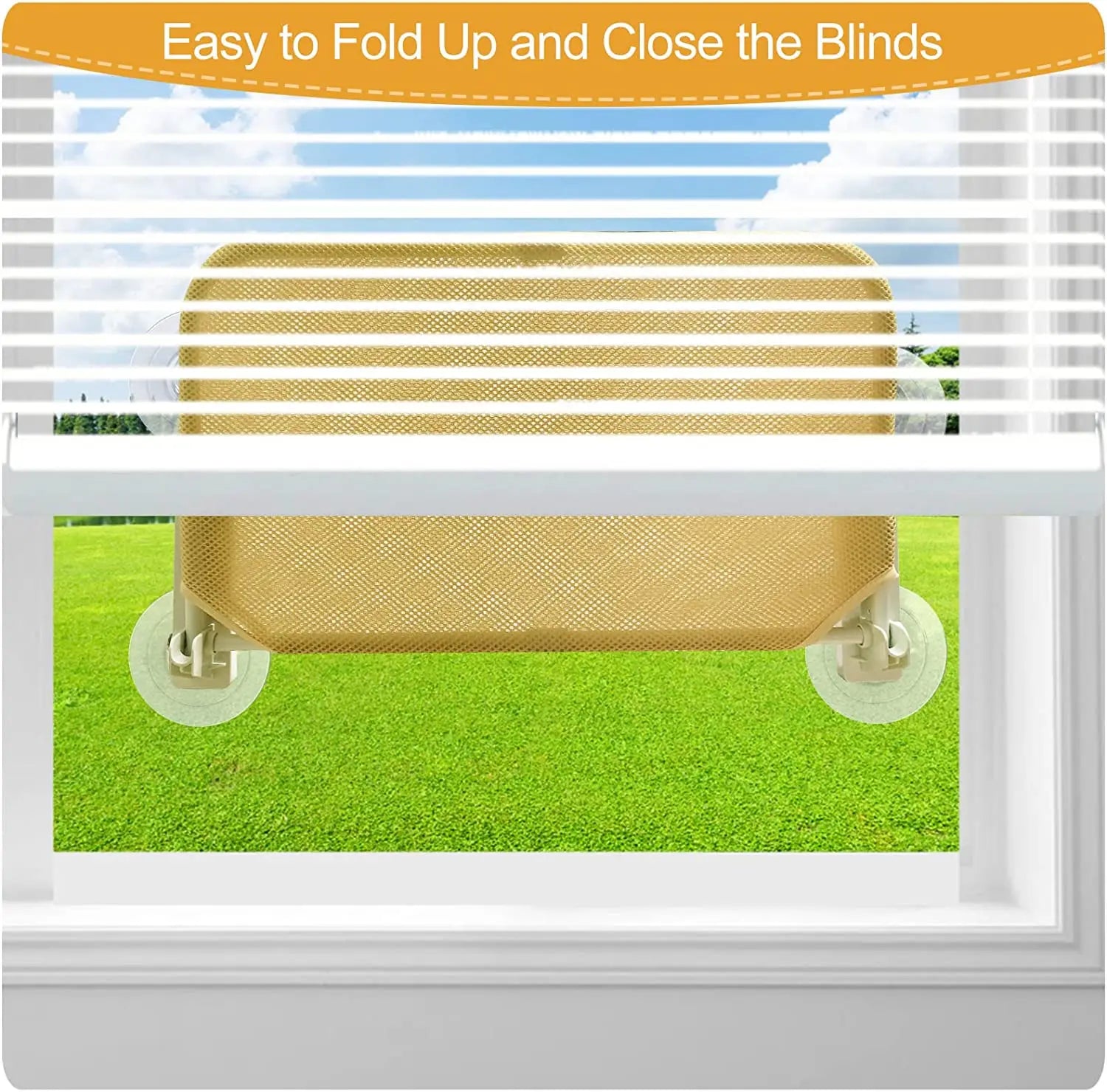 Foldable Cat Window Perch Cordless