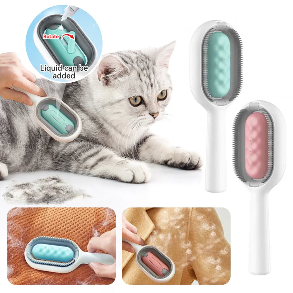 Cat Cleaning Floating Hair Removal Comb with Disposable Wipes