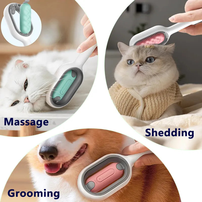 Cats Hair Brushes Grooming Massage Comb
