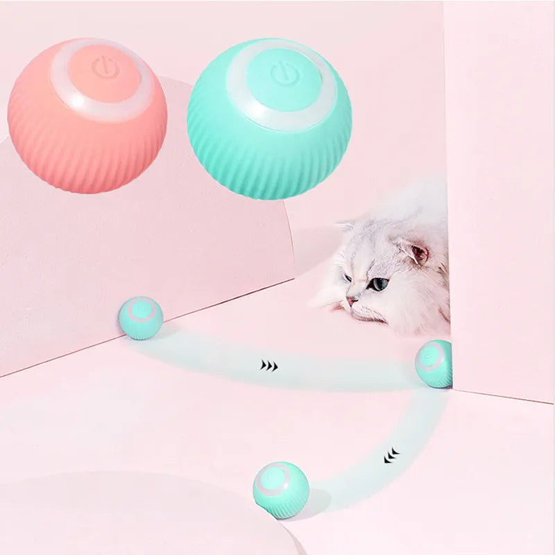 Automatic Rolling Ball For Cats