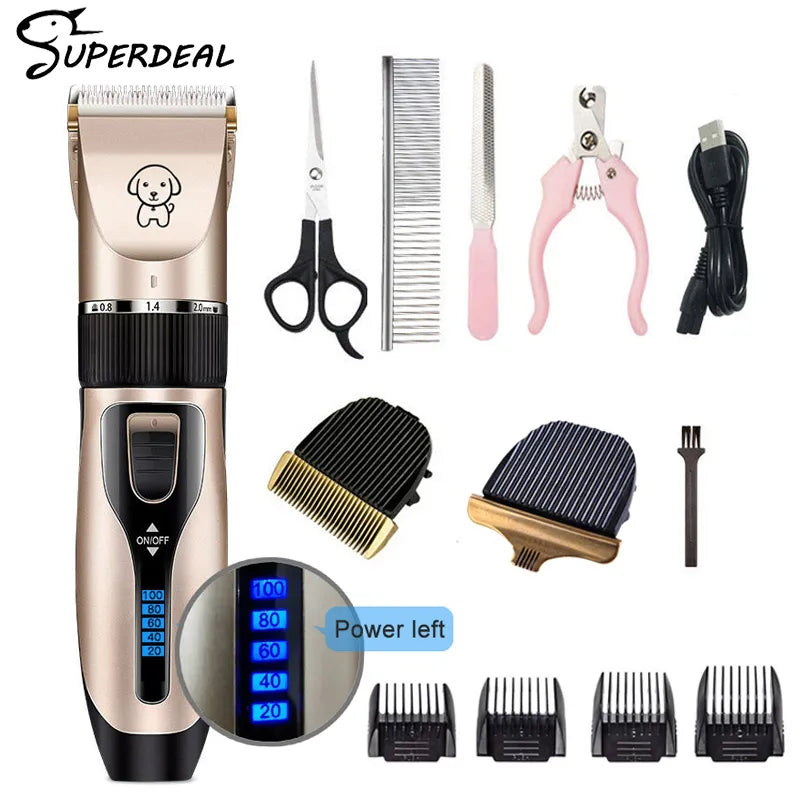 Hair Clippers Grooming Haircut Trimmer For Pet