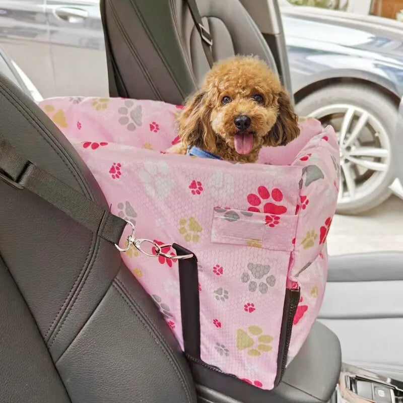 Oxford Waterproof Fashion Print Dog Car Seat