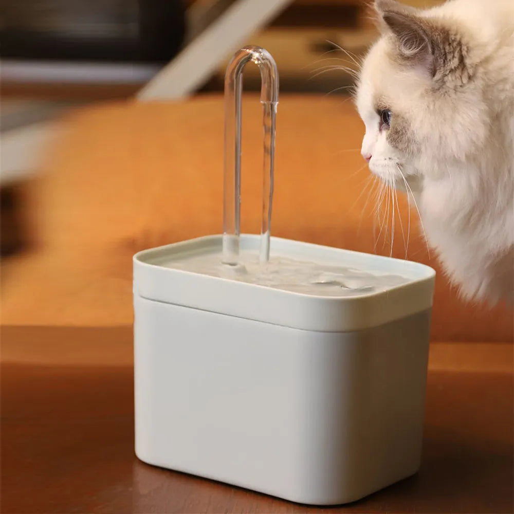 Ultra-Quiet Cat Water Fountain Filter For Pets