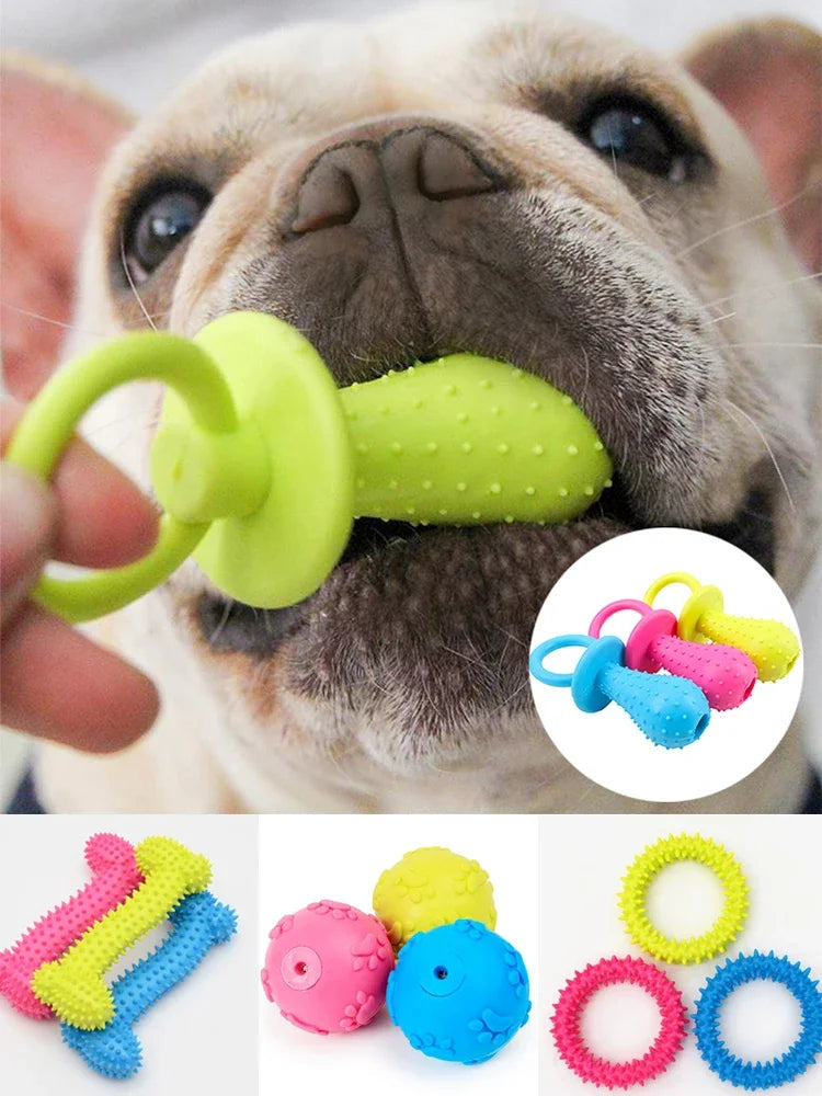 Indestructible Dog Toy Teeth Cleaning