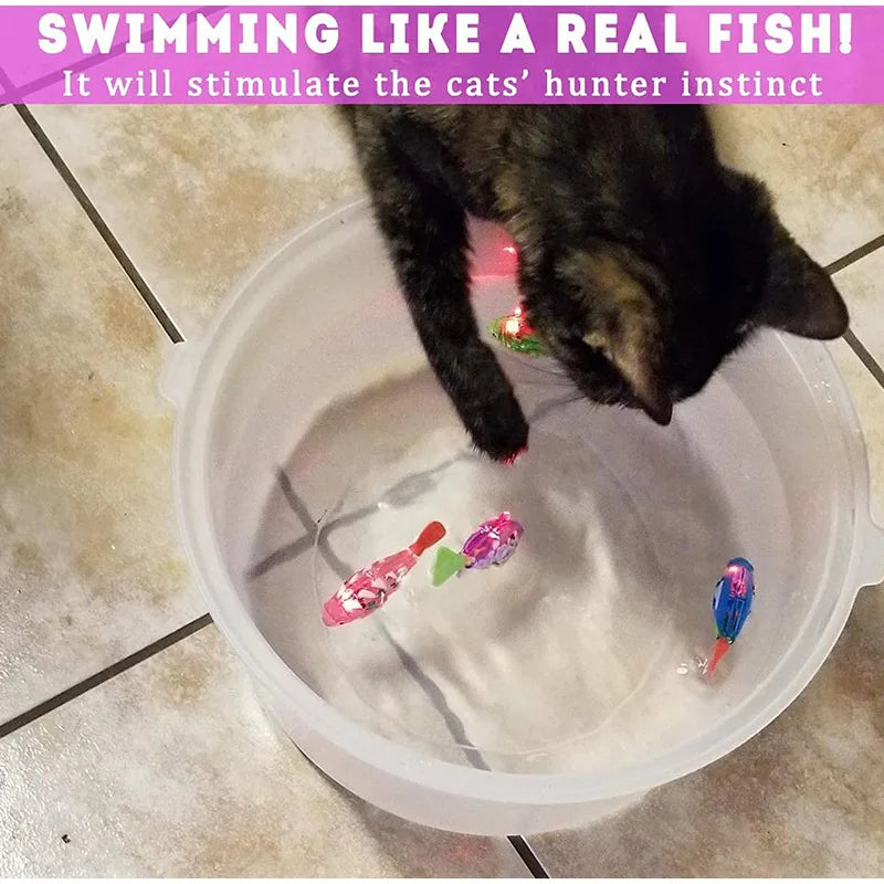Cat Interactive Electric Fish Toy