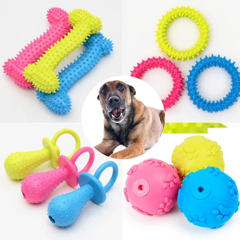 Indestructible Dog Toy Teeth Cleaning